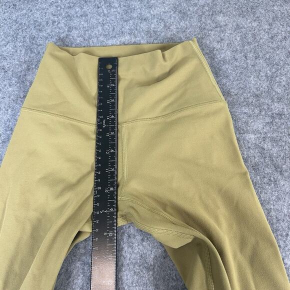 Lululemon Align High Rise Cropped Leggings Women’s 2 21" Bronze Green LW6BDTS - Picture 3 of 9